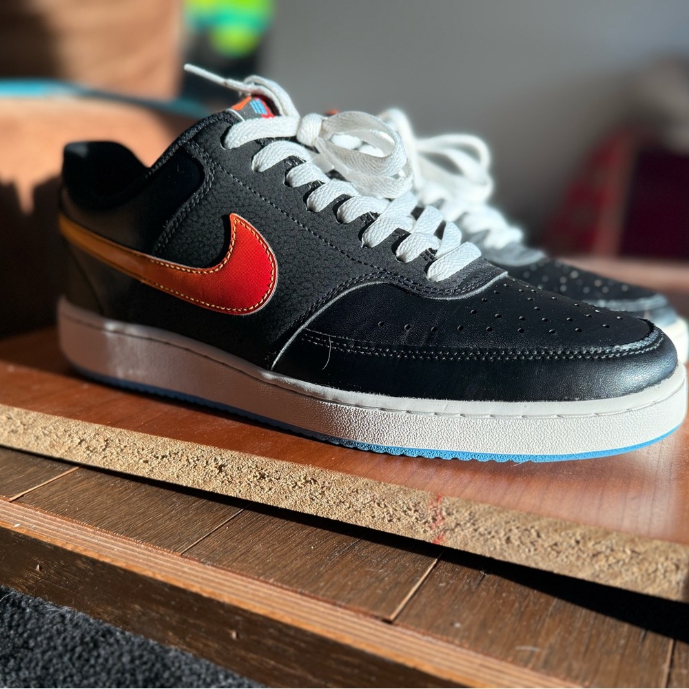 Nike COURT VISION LOW Men's Shoes  Black DQ7630-001  no box  SZ 9